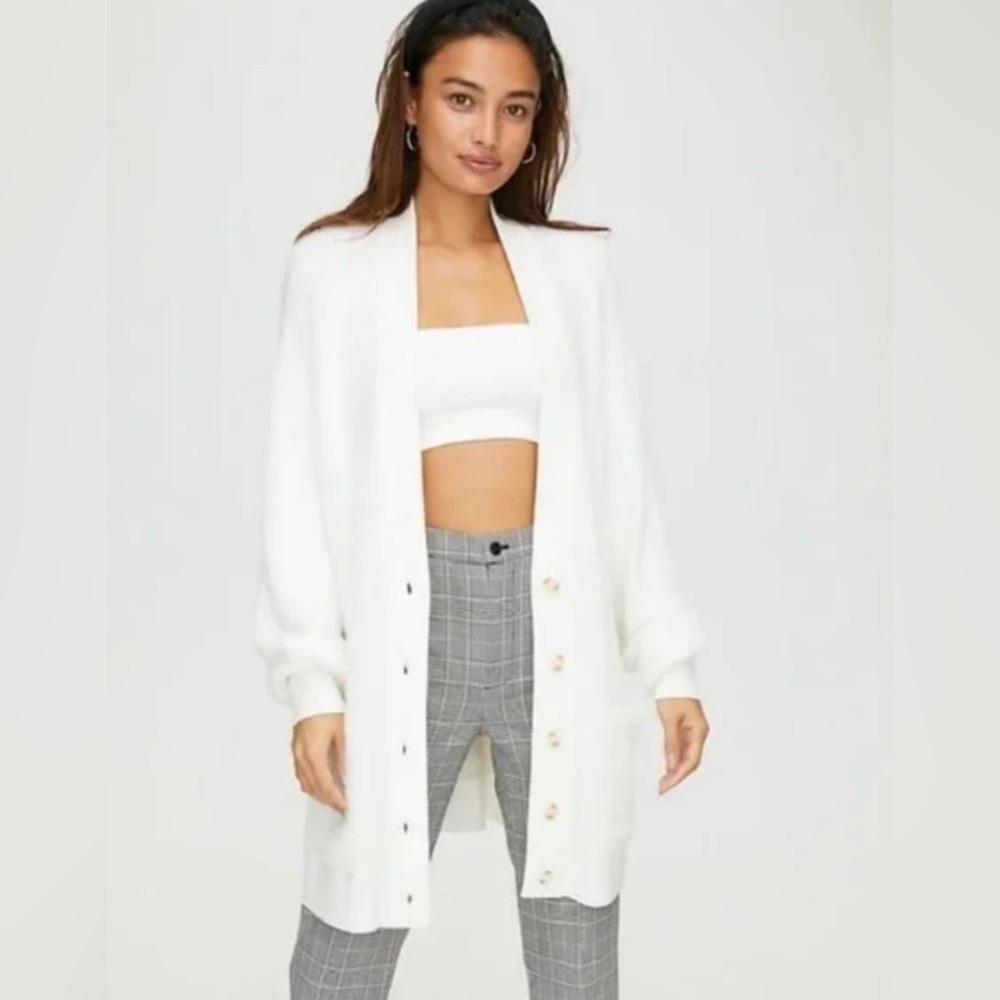 Sunday Best Fuzzy Oversized cardigan